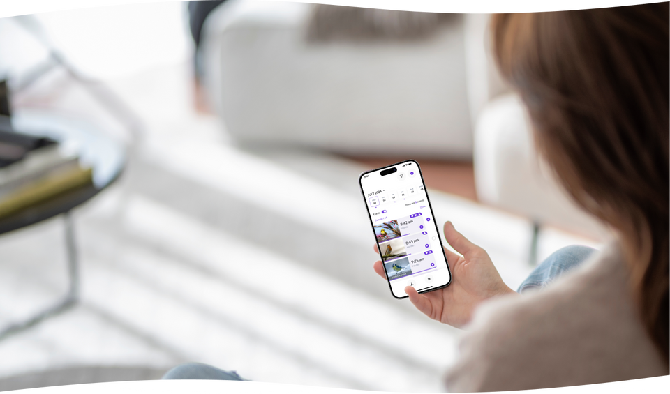 Bird Feeder with <br>
<span>Camera</span>