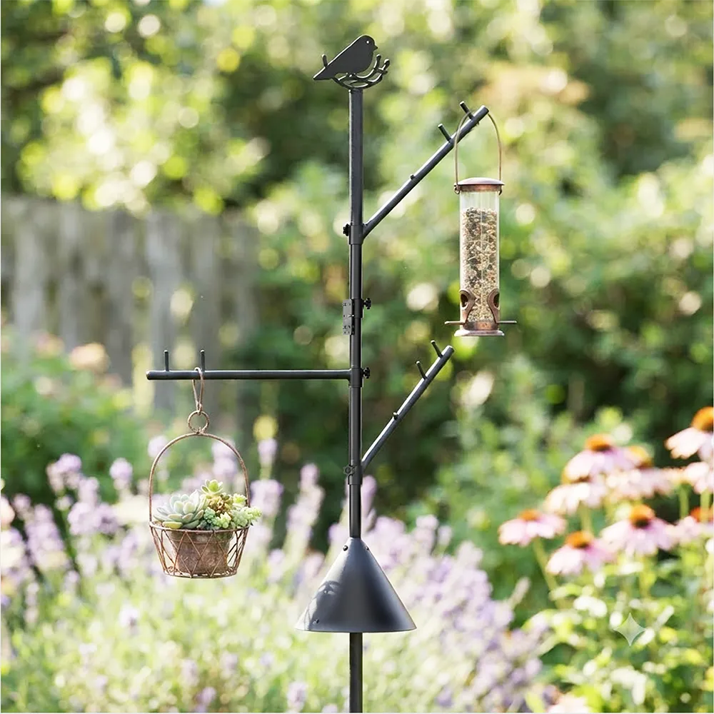 Bird Feeder Ground Stake