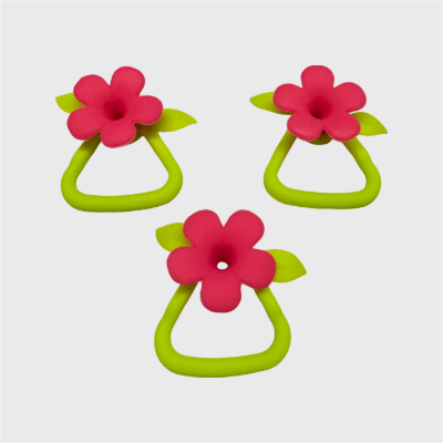 Replacement Flower & Perch Set for H53 Hummingbird Feeder – 3 replacement flower and perch pieces