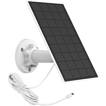 Solar Panel with Type-C Cord