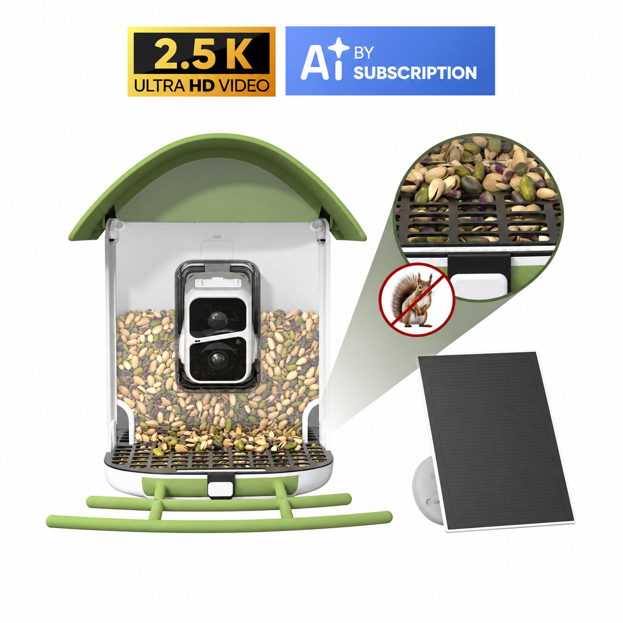 BirdSnap Smart Bird Feeder with Camera