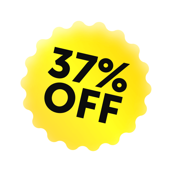 37% OFF