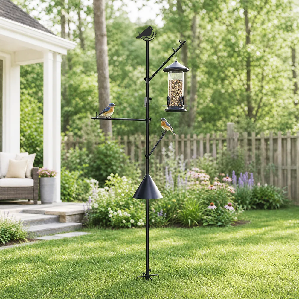 Bird Feeder Ground Stake