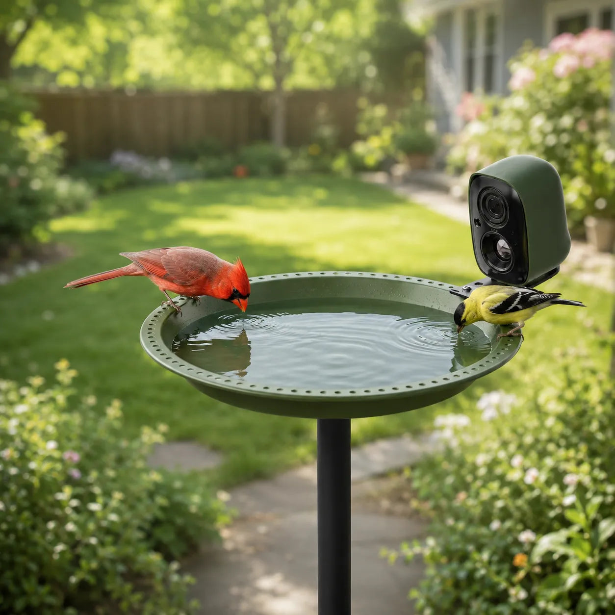BirdSnap Bird Bath(not included camera)